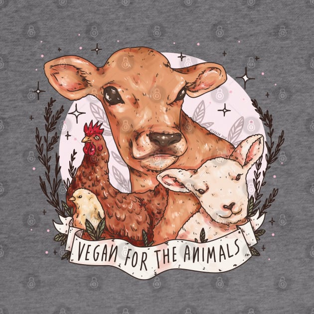 Vegan For The Animals by chiaraLBart